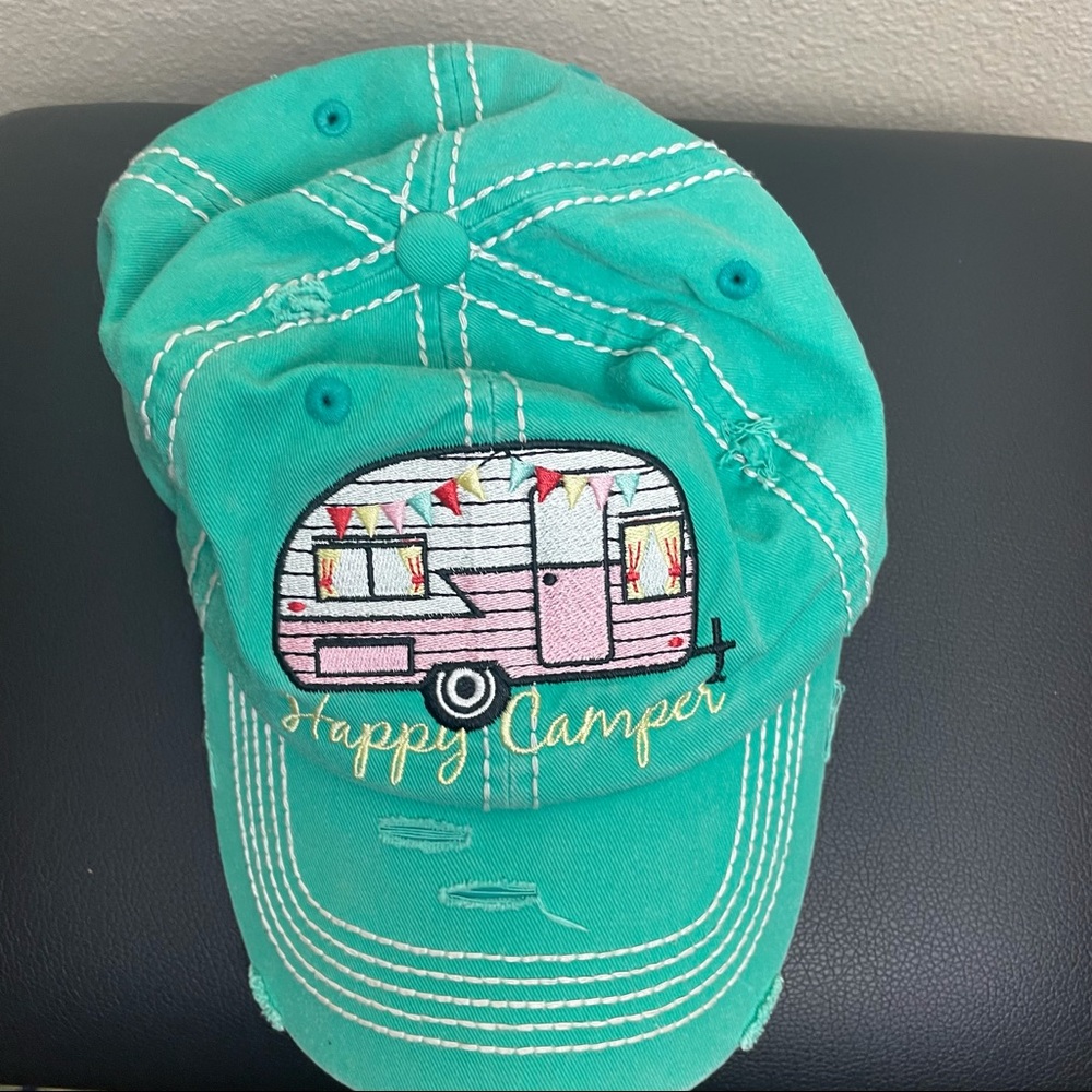 Teal Blue hat